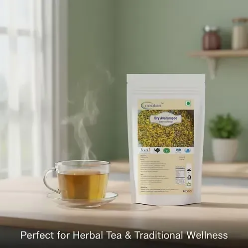 Neotea Dry Flower Avarampoo | Aavartaki | Tarwar Natural Sun-Dried