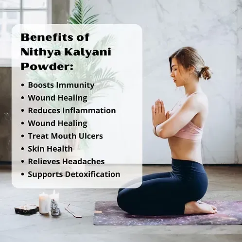 Flax Nithya Kalyani Powder | Sadabahar Rosy Periwinkle | Madagascar
