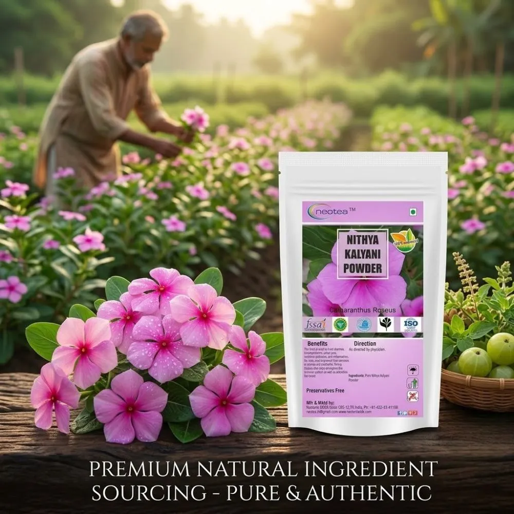 Neotea Nithya Kalyani Powder | Traditional Herbal Powder | Finely Ground Plant-Based Ingredient