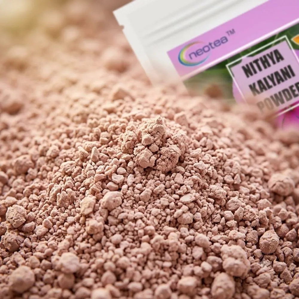Neotea Nithya Kalyani Powder | Traditional Herbal Powder | Finely Ground Plant-Based Ingredient