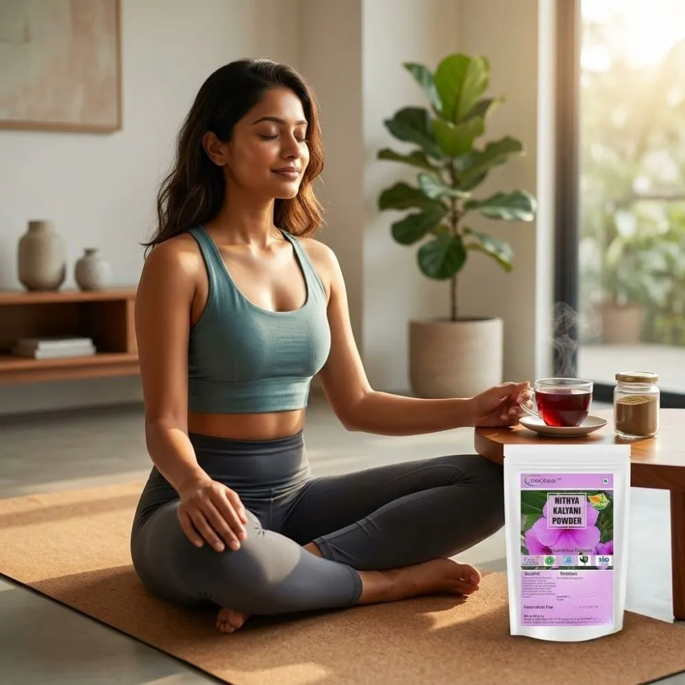 Neotea Nithya Kalyani Powder | Traditional Herbal Powder | Finely Ground Plant-Based Ingredient