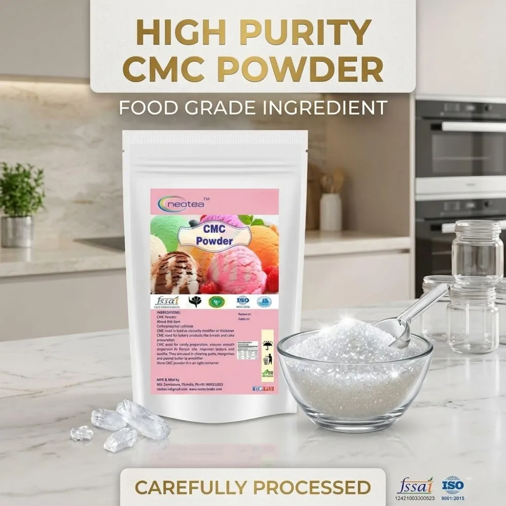 CMC Carboxymethyl Cellulose Powder | Food-Grade, Ideal for Soft