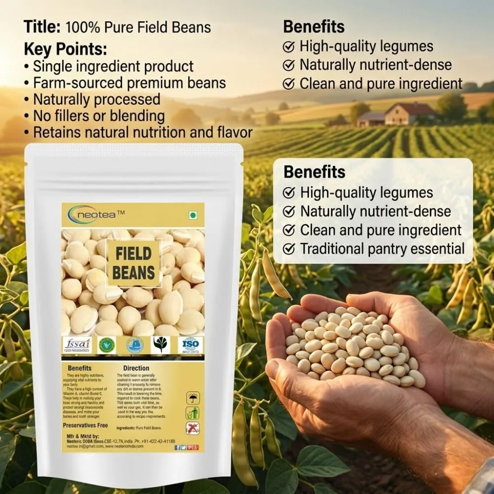 Field Beans | Hyacinth Mochai Kottai | Kadwe Vaal | Lima Double Beans