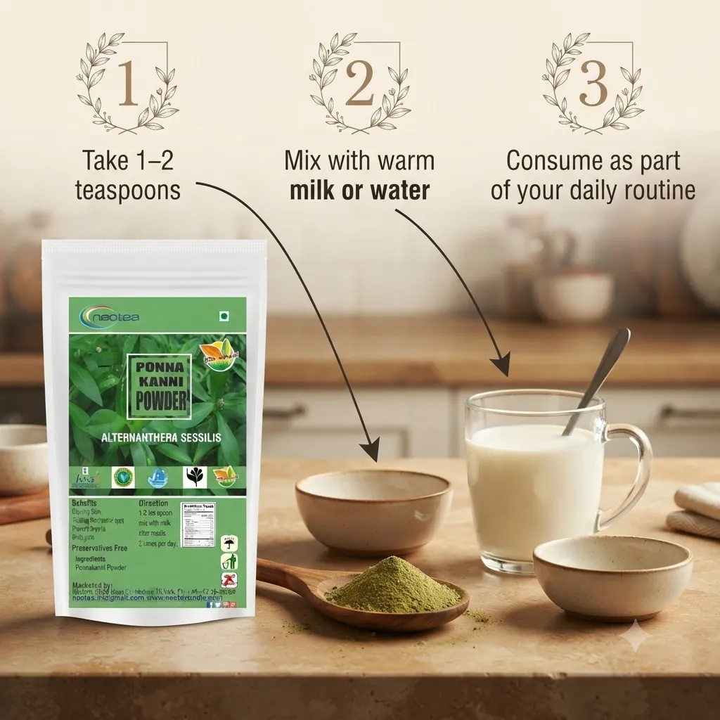 Ponnanganni Powder | Alternanthera Sessilis Powder | Ponnaganti Matsyaakshi Gudari Sag | Dwarf Copper Leaf | Ponnankanni Keerai Saag | Joyweed for Skin, Hair, Digestion & Immunity | Gudrisag Honagonne Sag | Pure & Natural