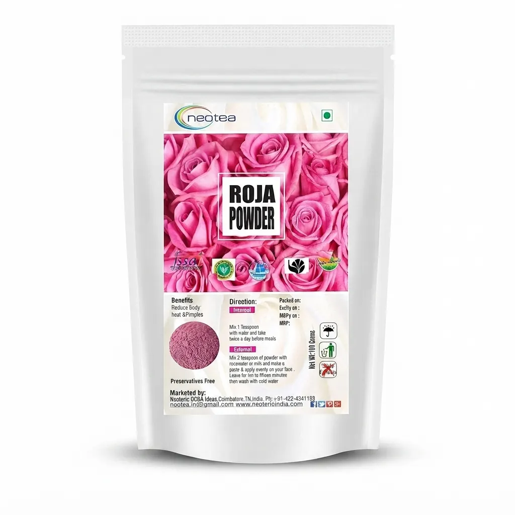 Rose Petal Powder | 100% Pure & Natural | Antioxidant Support for Skin Health | Rosa Indica & Centifolia | Face Mask, Tanning, Glowing Skin | Hair & Facial Care | Enriched with Vitamin A | DIY Baby Bath & Juice Drink | Organic