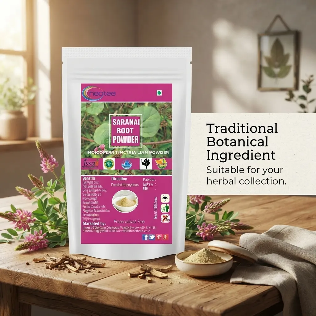 Saranai Root | Punarnava Powder | Boerhavia Diffusa Root | Kidney Rejuvenation | Liver & Urinary Wellness | Sathi Jadd | Mukirattai Leaves | Pure & Natural | Certified Organic | Punarva Diffusa | INDIA ORGANIC Certified Herbal Supplement