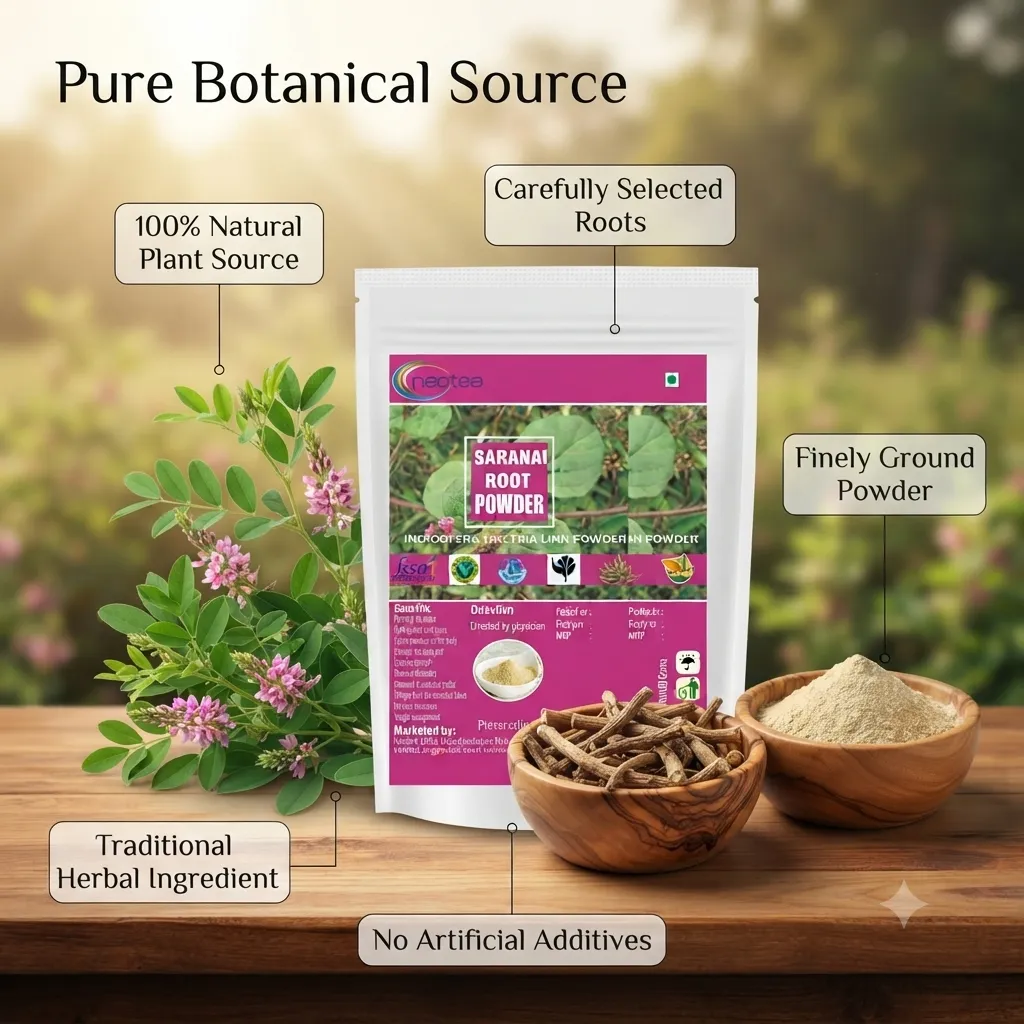 Saranai Root | Punarnava Powder | Boerhavia Diffusa Root | Kidney Rejuvenation | Liver & Urinary Wellness | Sathi Jadd | Mukirattai Leaves | Pure & Natural | Certified Organic | Punarva Diffusa | INDIA ORGANIC Certified Herbal Supplement