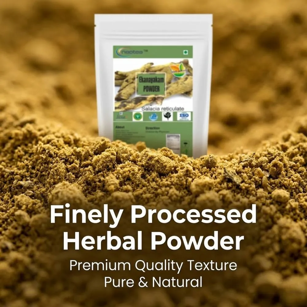 Ekanayakam Powder | Salacia Reticulata | Ponkoranti Saptarangi Herbal Powder | Natural Ayurvedic Herb for Daily Wellness & Balanced Lifestyle
