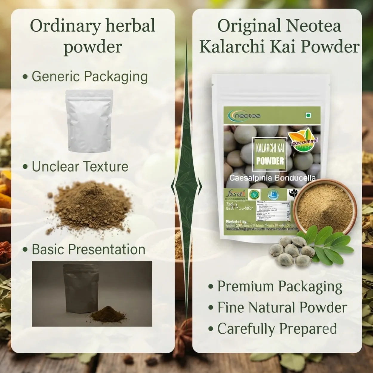 Kalarchikai Powder 100% Natural Herbal Powder | Kalarchikai Herbal Powder | Traditionally Used Botanical Ingredient | Fine Ground