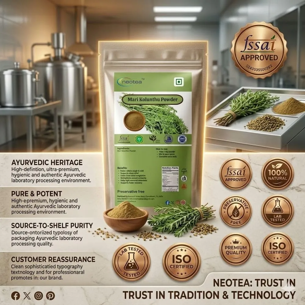 Mari Kolunthu Powder | Traditional Herbal Leaf Powder | Finely Ground Natural Botanical Powder for Everyday Traditional Use | Carefully Processed & Packed | 100% Natural Product
