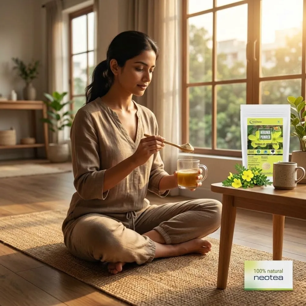 Nerunjil Powder (Tribulus terrestris) | 100% Natural Dried Nerunjil Herbal Powder | Finely Ground Traditional Botanical Ingredient | Carefully Processed & Packed for Everyday Use