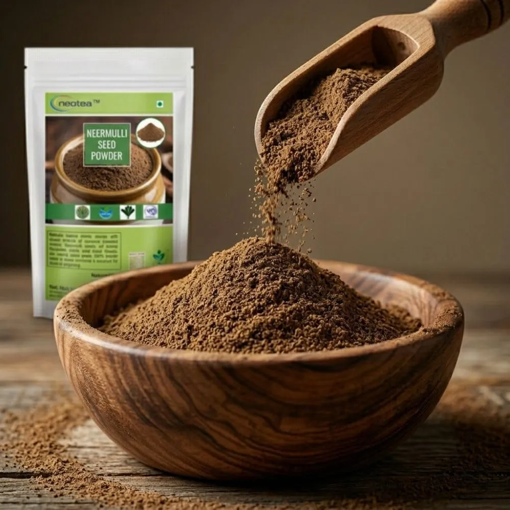 Neermulli Seed Powder | Premium Quality Dried Neermulli Seeds Powder | Herbal Powder for Traditional Use | 100% Natural & Pure | No Additives or Preservatives
