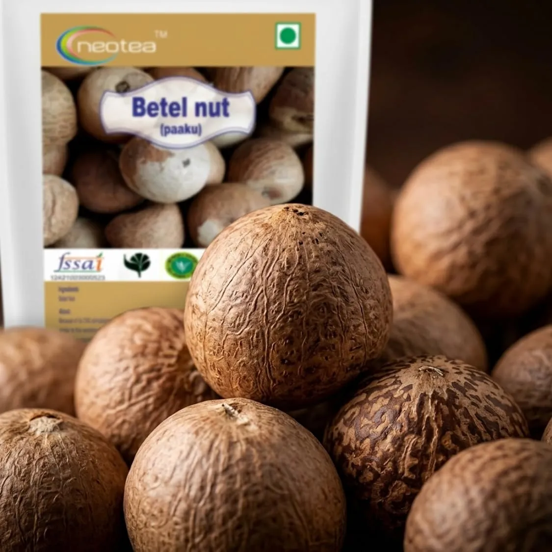 Pakku Areca Nut | Natural Dried Betel Nut Pieces | Traditional Indian Areca Nut for Paan & Cultural Preparations | Carefully Selected, Clean & Hygienically Packed | Premium Quality