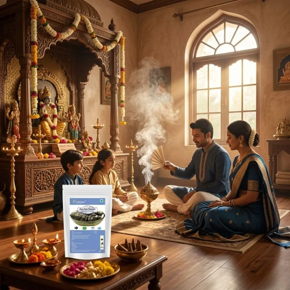 Pure Gum Benzoin Resin | Natural Benzoin Gum / Sambrani Resin | Aromatic Herbal Resin for Traditional Incense, Pooja, Meditation & Home Fragrance | Premium Quality, Carefully Packed