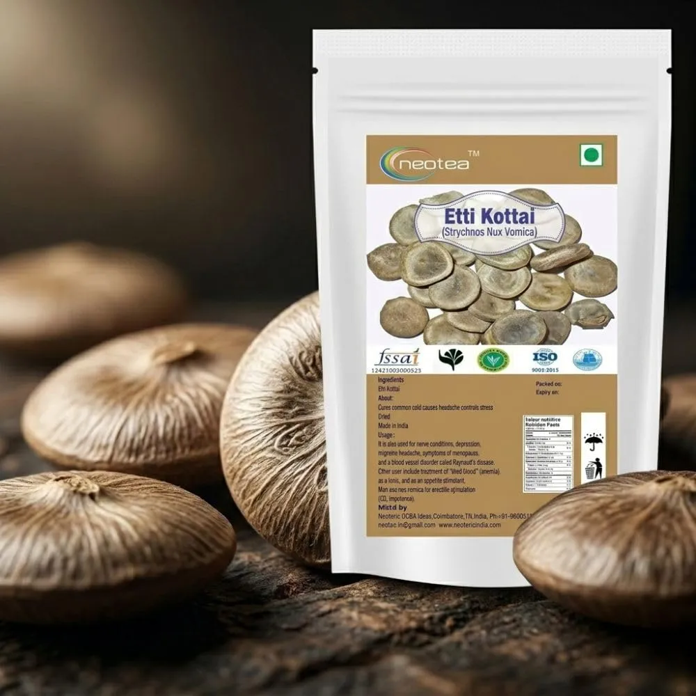 Etti Kottai (Whole Raw Herbal Seeds) | Naturally Dried Etti Kottai Seeds | Traditional Herbal Ingredient | Carefully Cleaned & Packed | Natural Whole Seeds