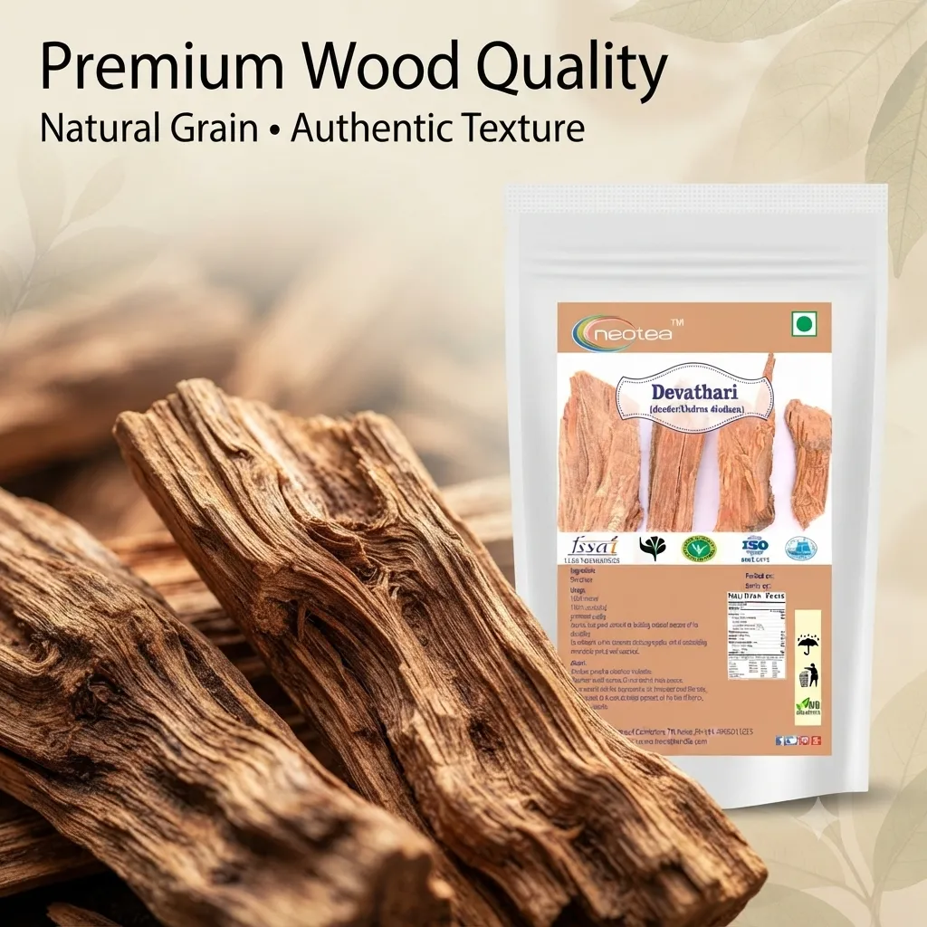 Devathari Raw Herbal | Whole Natural Devathari Herb | Traditionally Used Indian Herbal Ingredient | Unprocessed Raw Herb for Traditional Preparations | Carefully Packed
