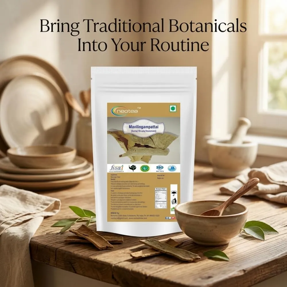Mavilingampattai Raw Herbal Bark | Mavalingam Pattai | Traditional Indian Herbal Ingredient | Naturally Dried Whole Bark for Herbal Preparations | Authentic Raw Herb