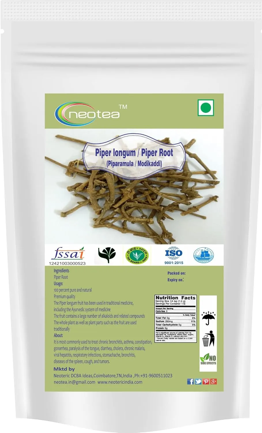 Kandatippili Raw Herb (Piper Longum)| Traditional Indian Herbal Ingredient | Natural Dried Kandatippili Sticks for Herbal Preparations, Home Remedies & Traditional Wellness Practices