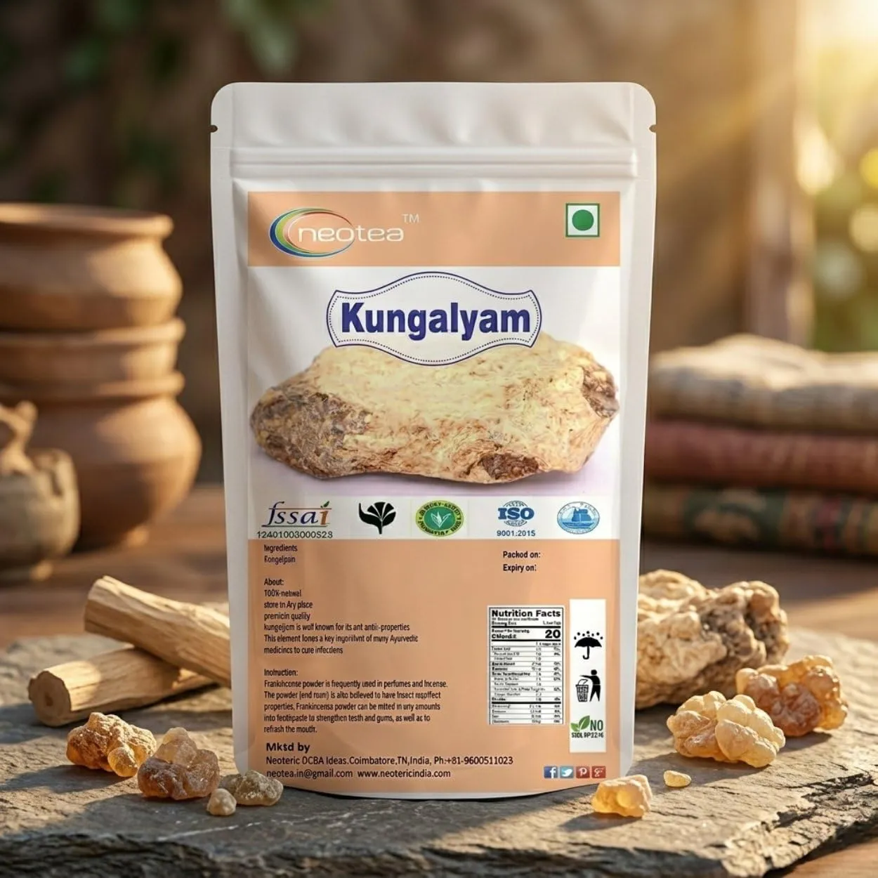Kungalyam Raw Herbal | Natural Dried Kungalyam Herb | Traditional Indian Herbal Ingredient for Home Use, Herbal Preparations & Traditional Wellness Practices | Premium Quality