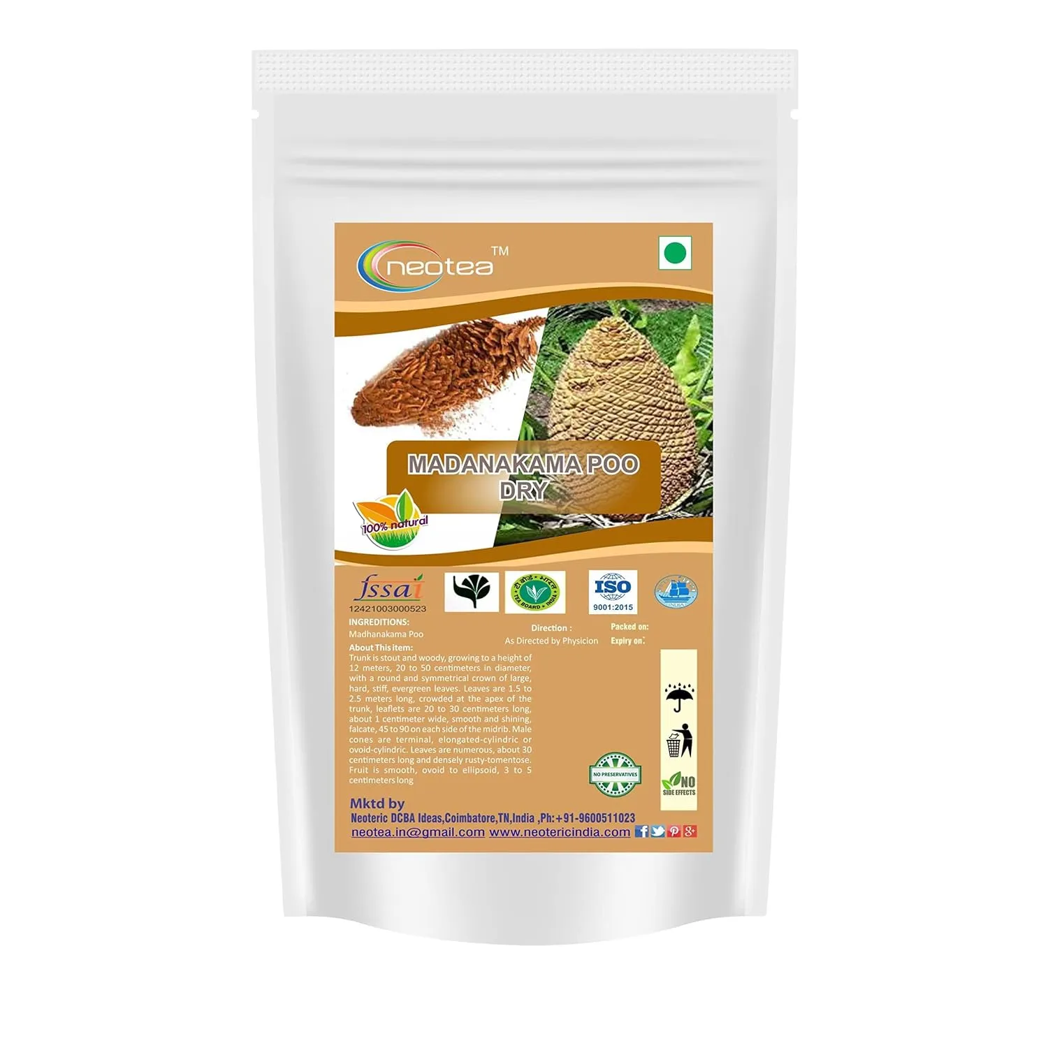 Madhana Kama Poo Raw Herb | Dried Madhana Kama Poo Herbal Ingredient | Traditional Indian Herbal Raw Material | Natural Dried Herb for Traditional Uses