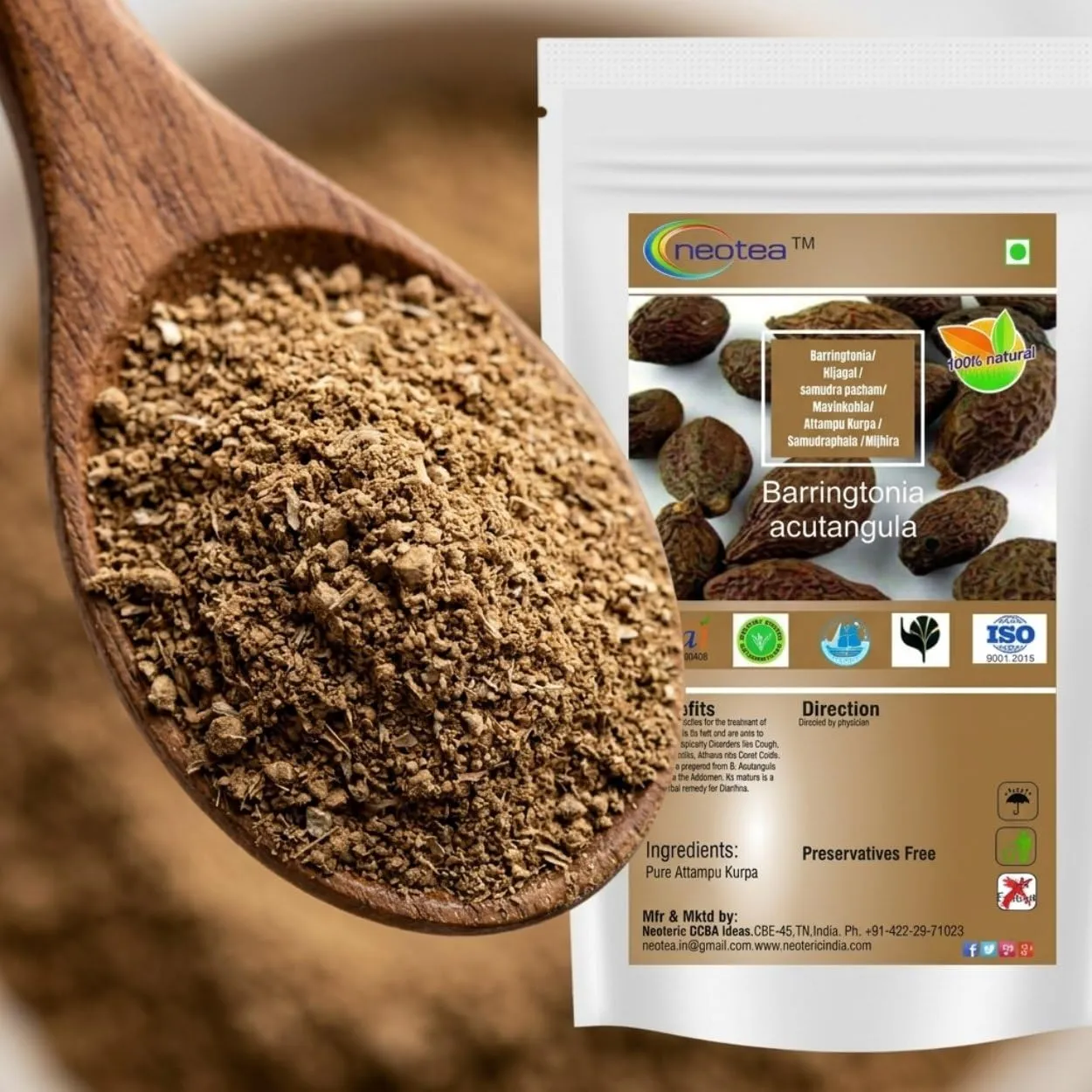 Samudra Pazham Raw Herbal (Barringtonia) | Whole Dried Samudra Pazham | Traditional Indian Herb for Herbal Preparations | Natural Dried Herb | Authentic Raw Herbal Ingredient